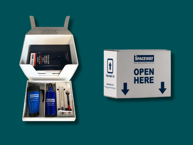 Package design and print with promotional gifts for customer reward